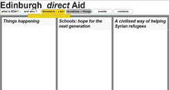 Desktop Screenshot of edinburghdirectaid.org